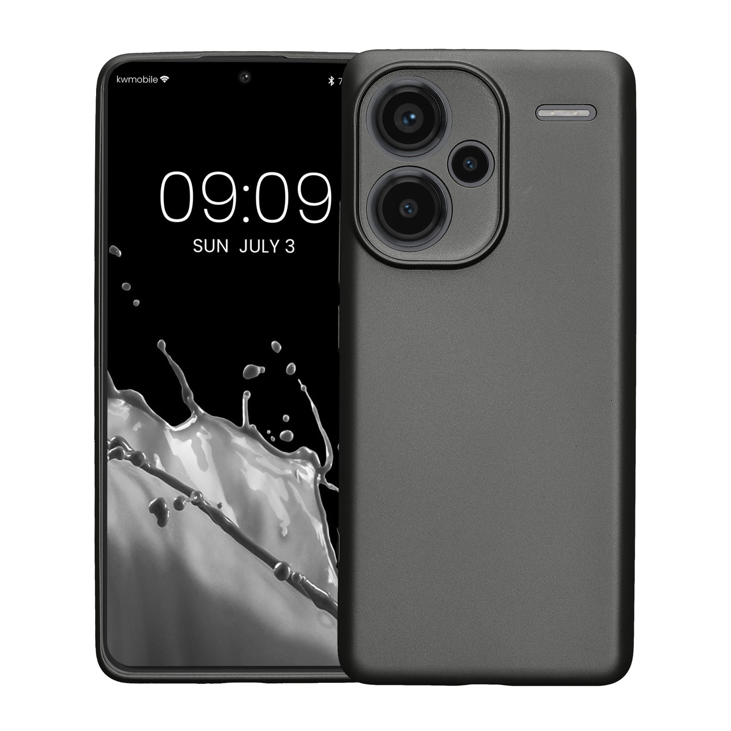 kwmobile Phone Case for Xiaomi Redmi Note 13 Pro+ 5G / Redmi Note 13 Pro Plus 5G - Soft Silicone Case - Protective Cover
