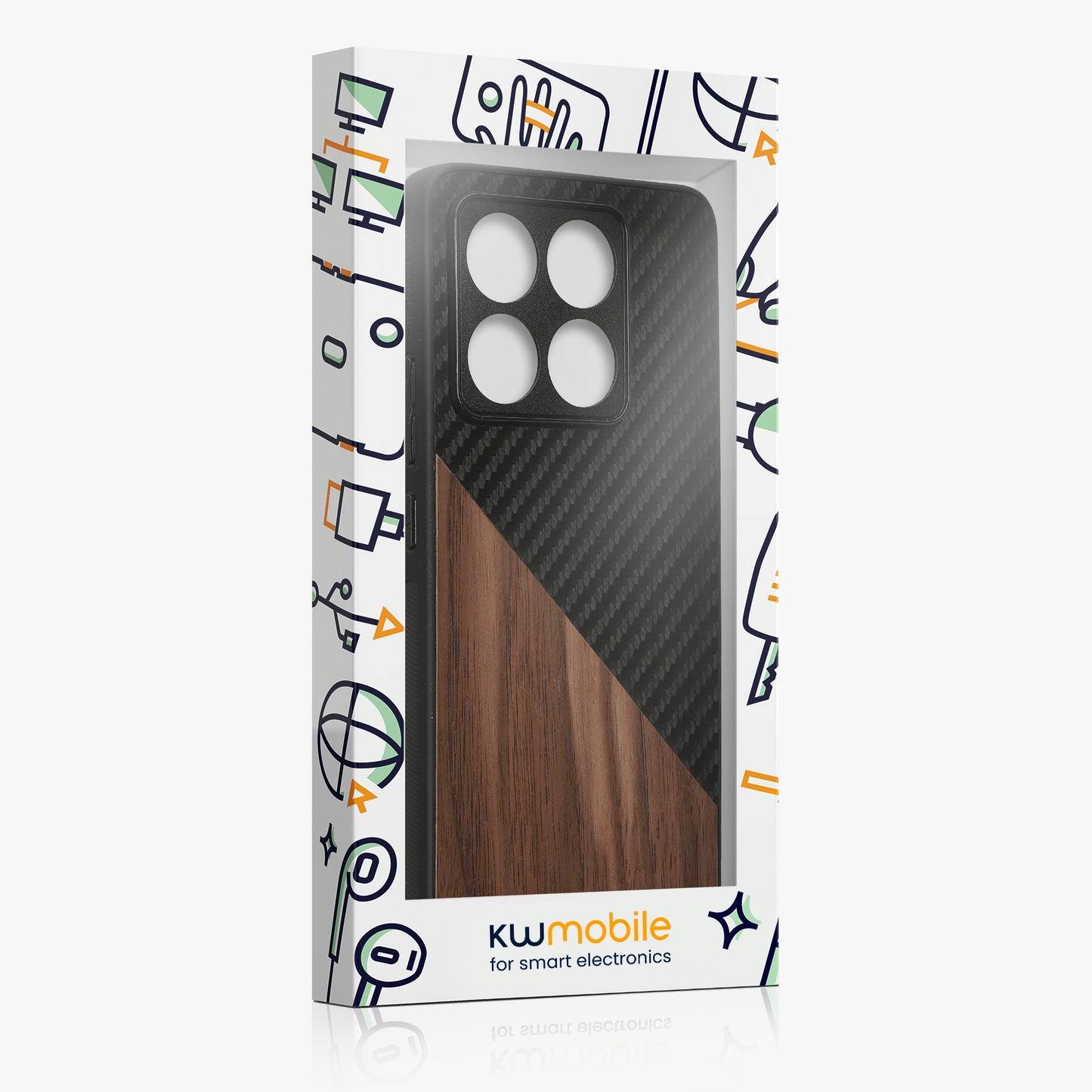 kwmobile Case Compatible with Xiaomi 14T - Phone Case - Phone Protective Cover - Smartphone Cover