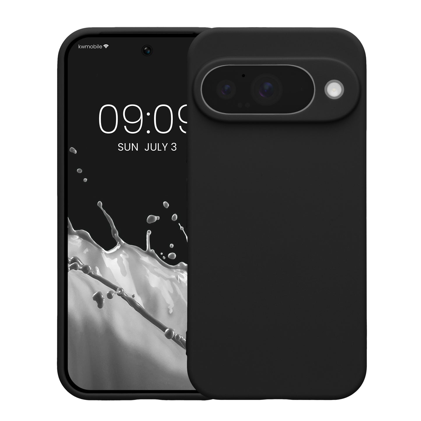 kwmobile Phone Case for Google Pixel 10 Case - Soft Phone Silicone Case - Protective Cover