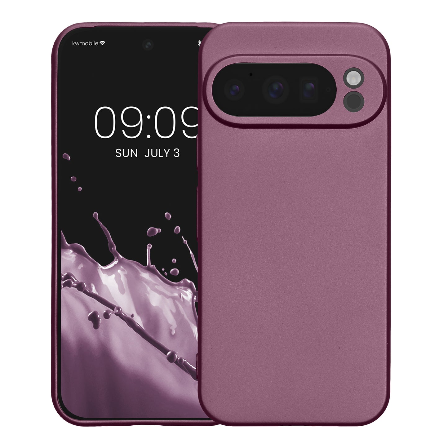 kwmobile Phone Case for Google Pixel 10 Pro Case - Soft Silicone Protective Cover