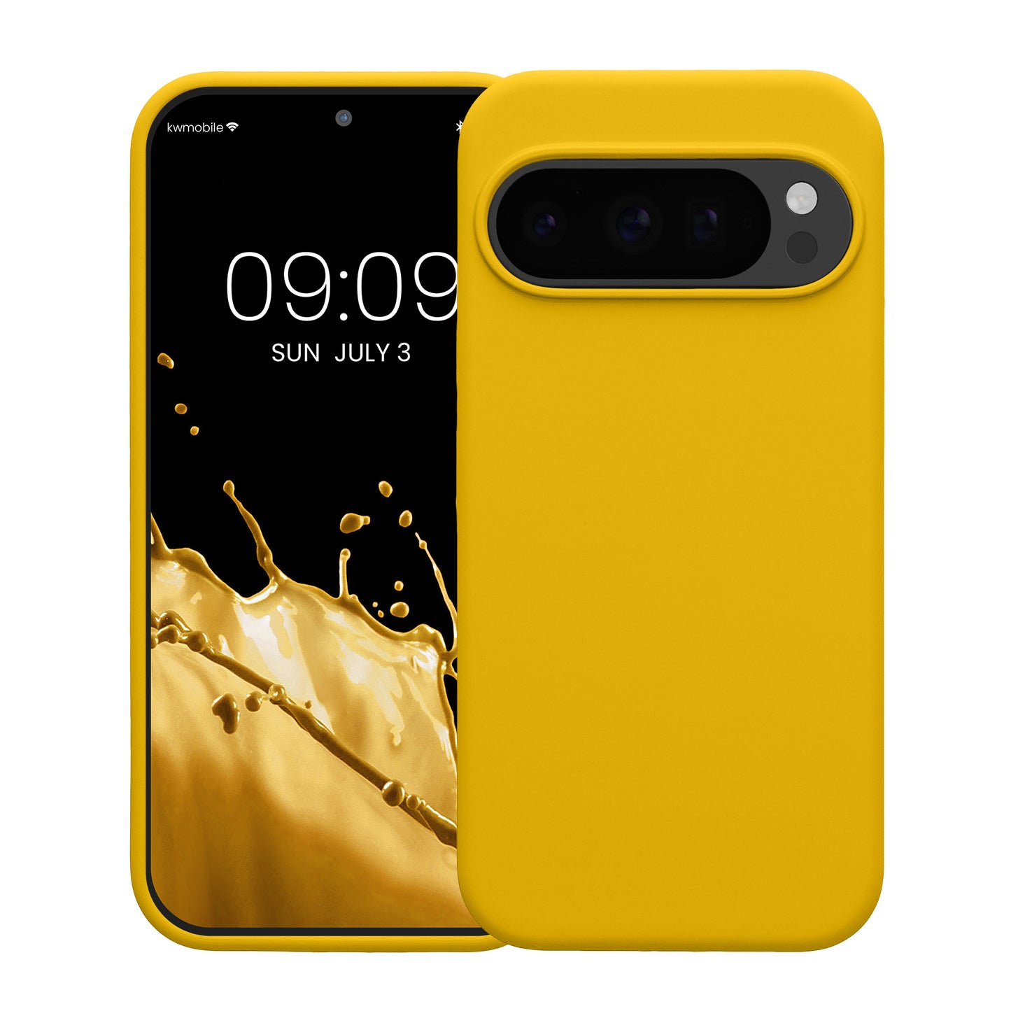 kwmobile Cell Phone Case for Google Pixel 10 / Pixel 10 Pro - Silicone Case - Wireless Charging - Protective Cover