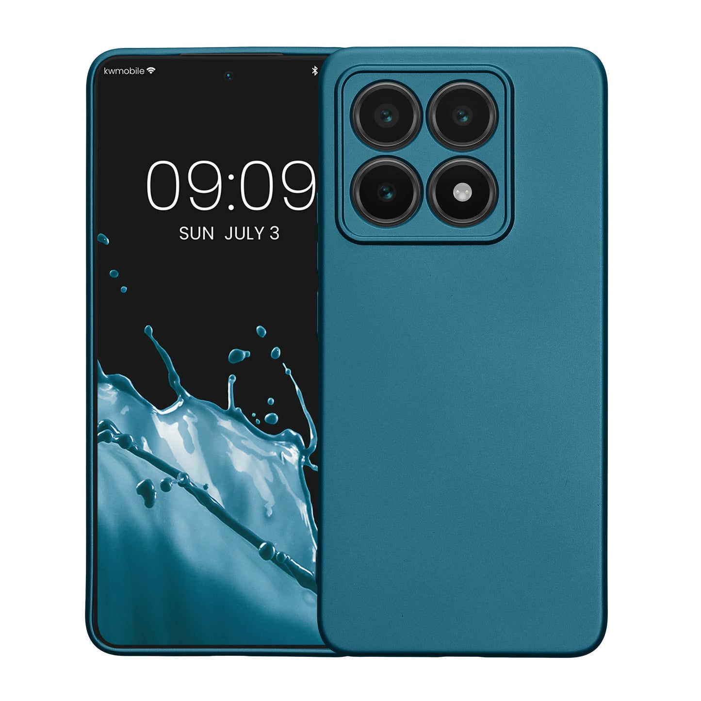 kwmobile Phone Case for Xiaomi 14T Case - Soft Silicone Cover Protective Case