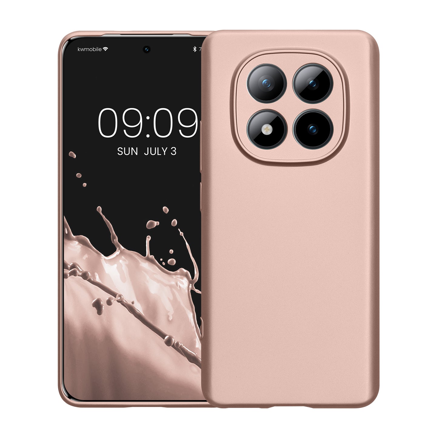 kwmobile Phone Case for Xiaomi Redmi Note 15 4G / Redmi Note 15 5G / Poco M8 5G Case - Soft Silicone Case - Protective Cover