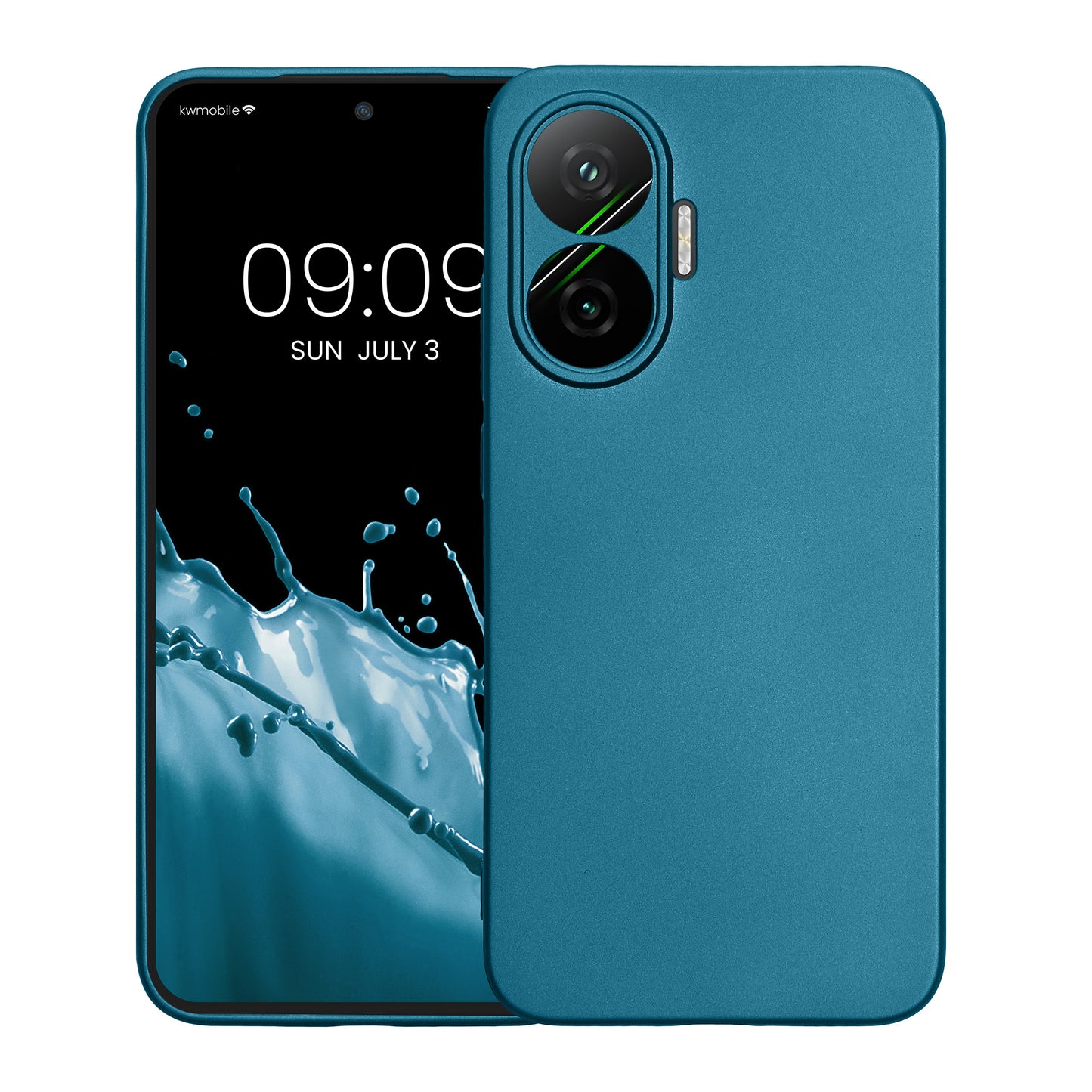 kwmobile Case for Xiaomi Poco F7 - Soft Silicone Cover Protective Case