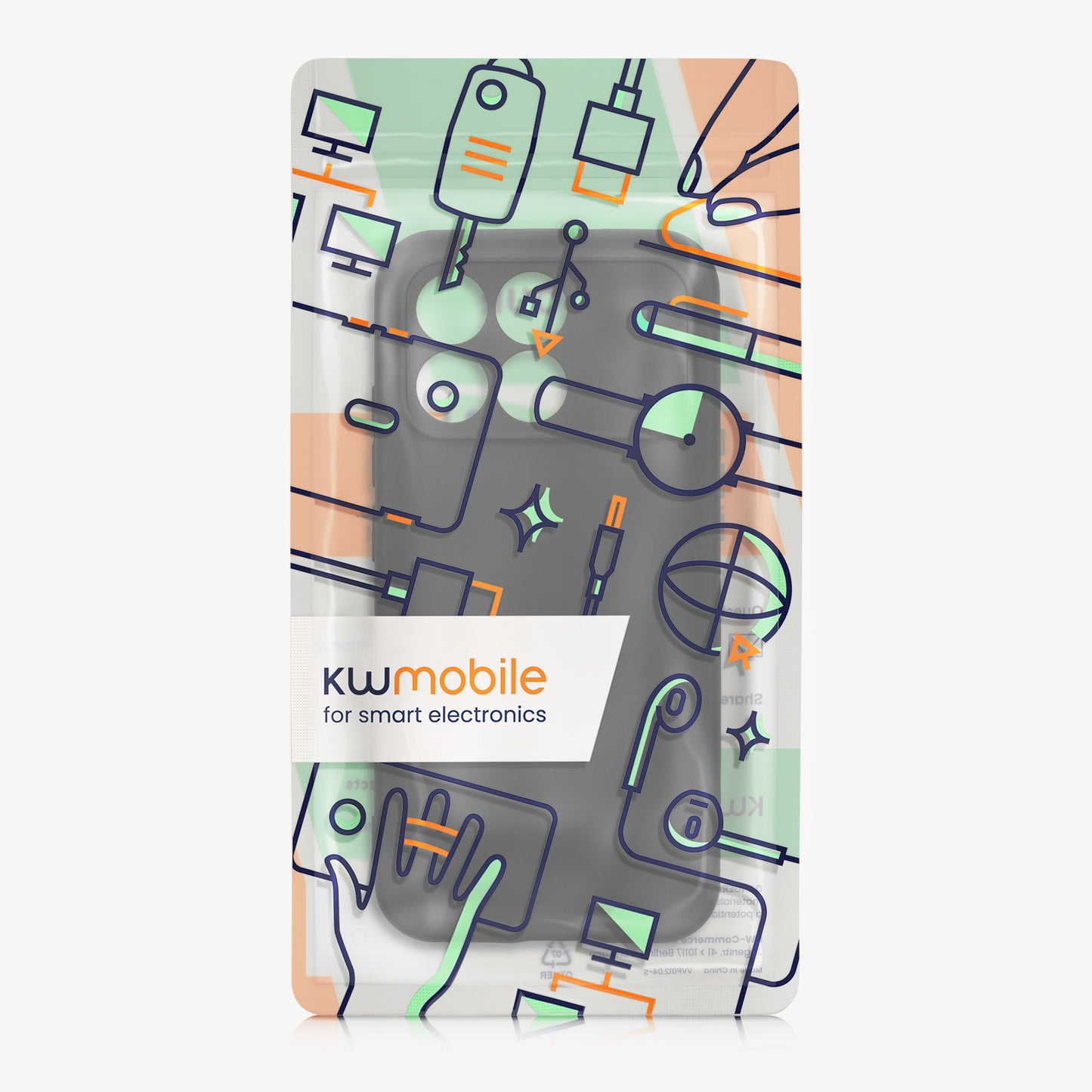 kwmobile Phone Case for Xiaomi Poco F8 Pro - Soft Silicone Phone Case - Protective Cover