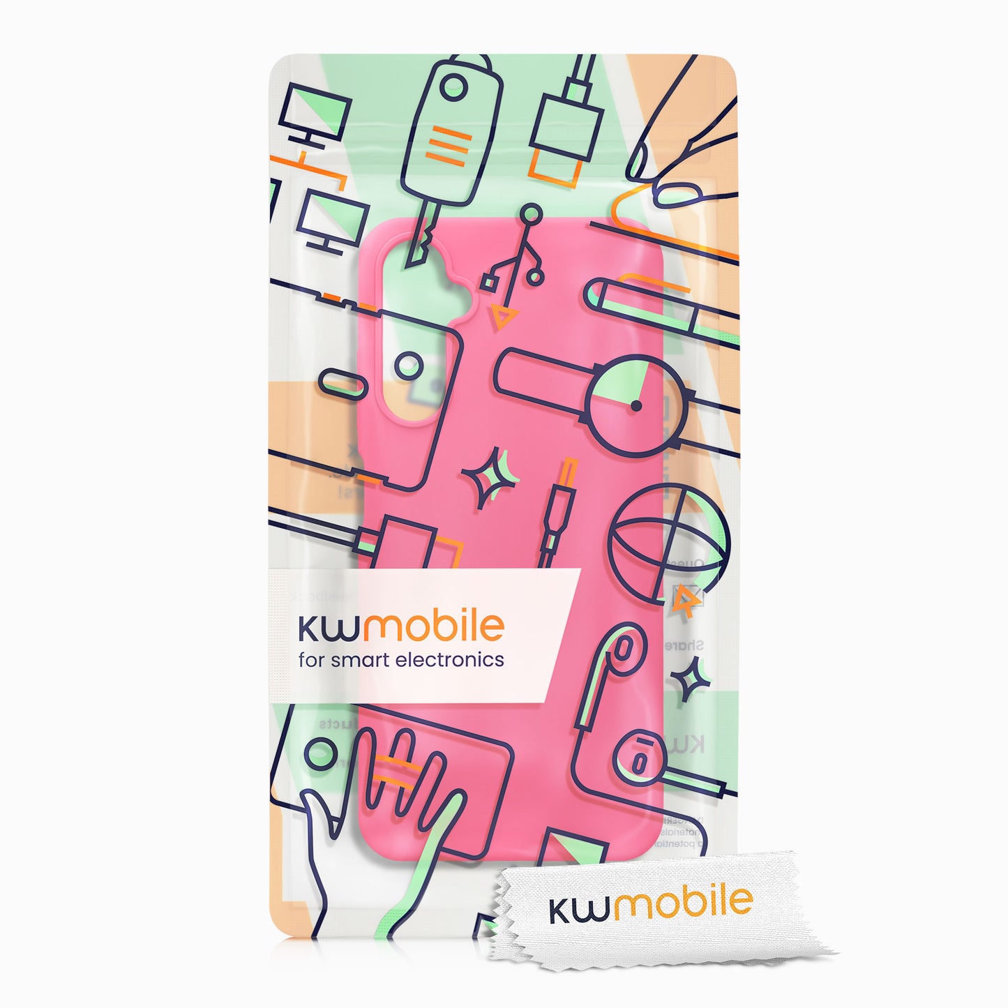 kwmobile Phone Case for Samsung Galaxy A05s - Silicone Case - Wireless Charging - Protective Cover