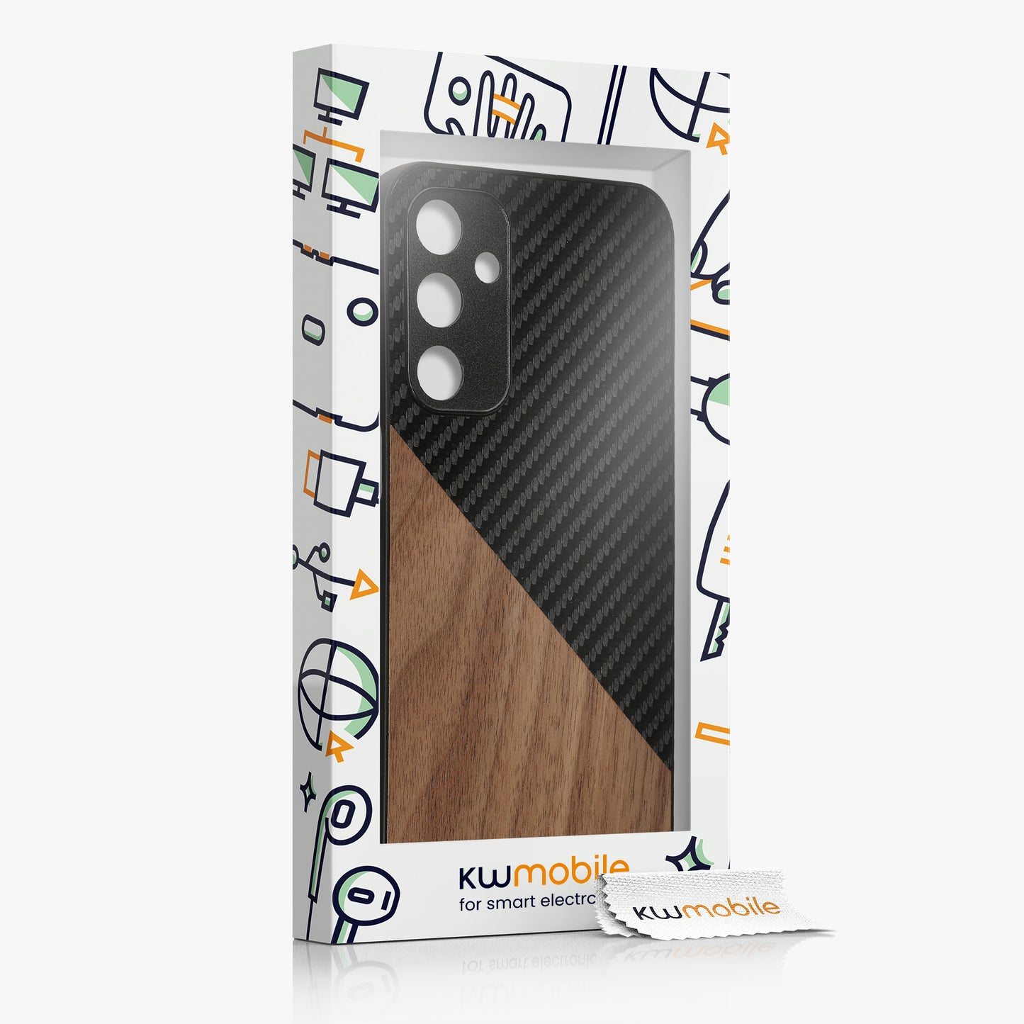 kwmobile Case compatible with Samsung Galaxy A25 - Phone Case - Phone Protective Cover - Smartphone Cover