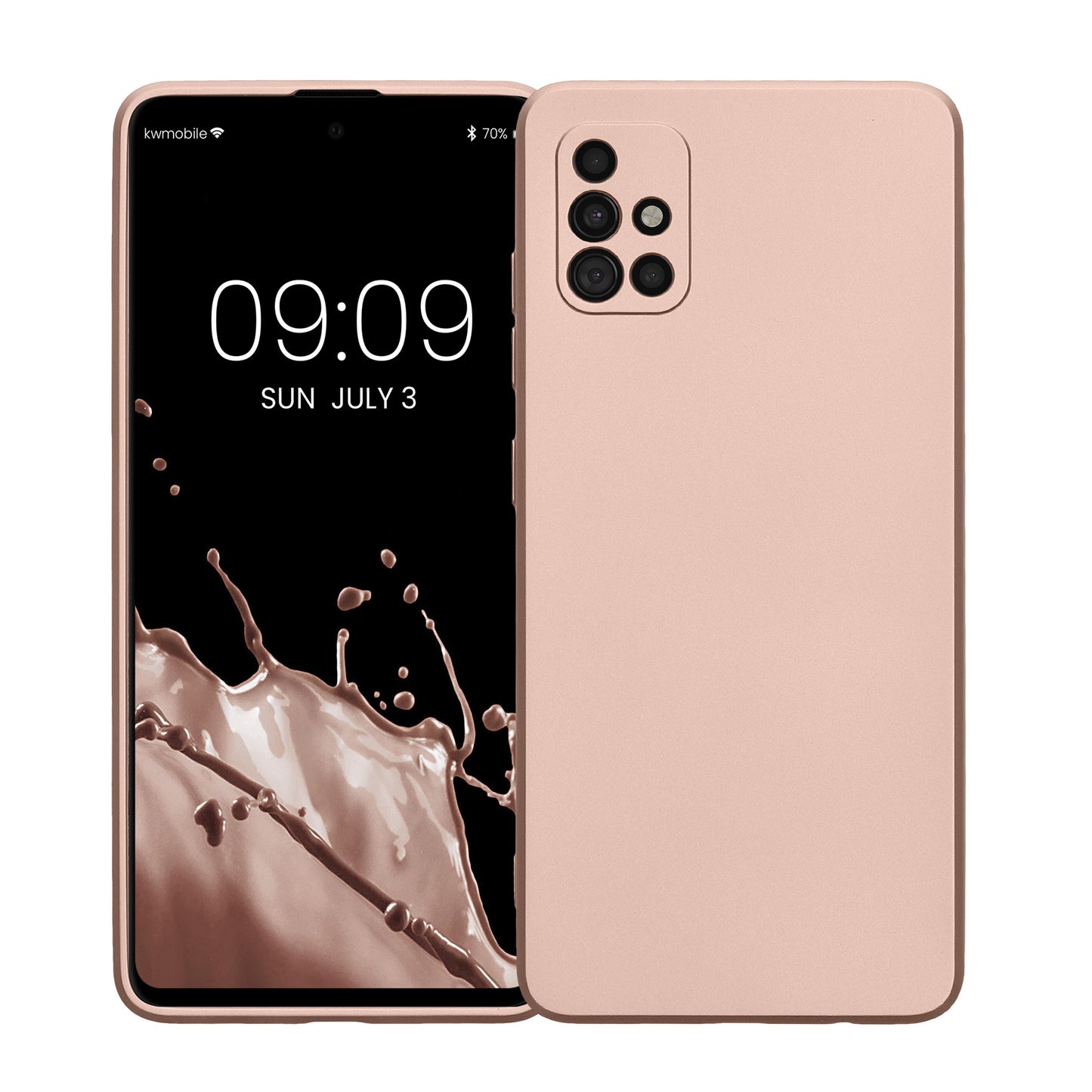 kwmobile Phone Case for Samsung Galaxy A51 - Soft Silicone Case - Protective Cover