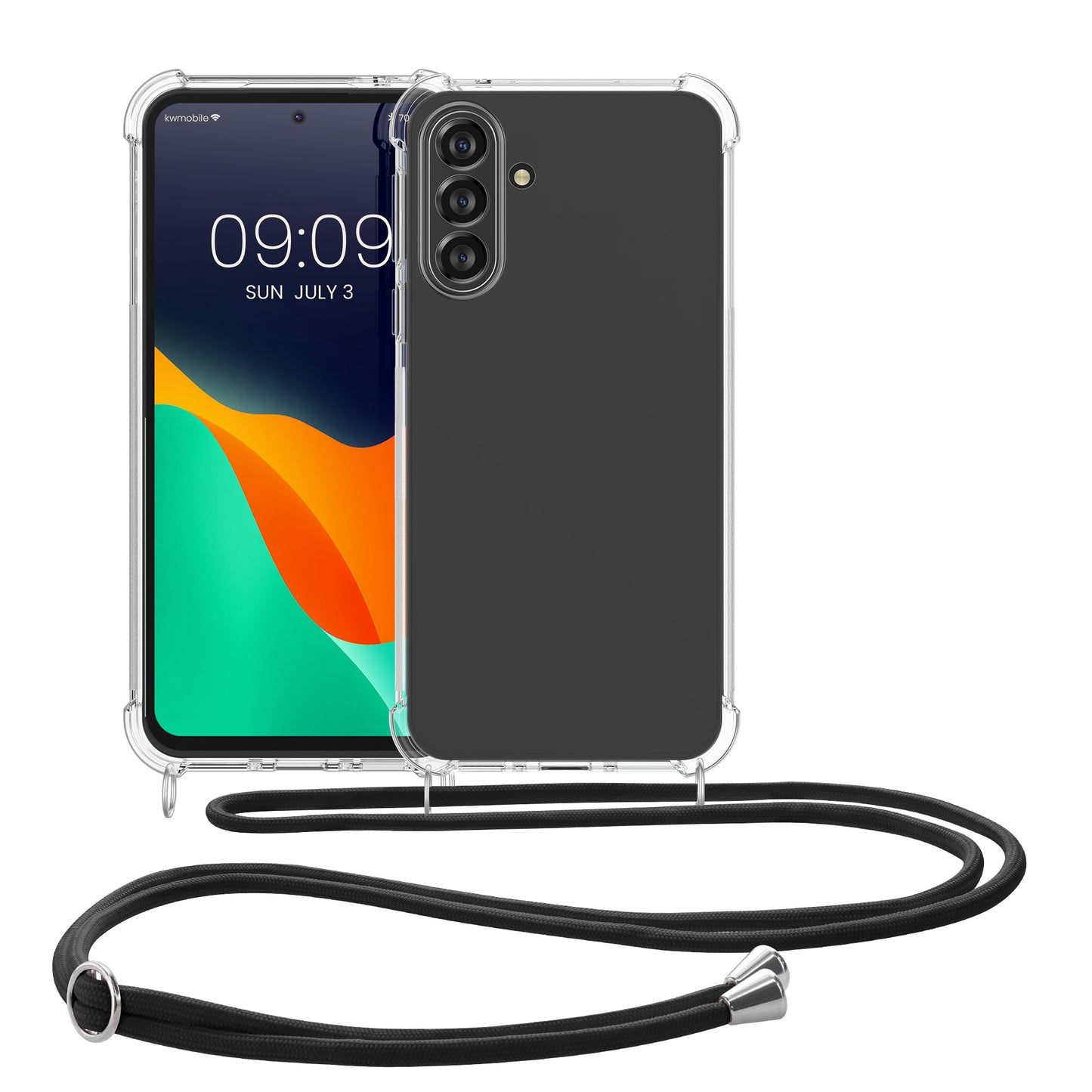 kwmobile Necklace Case compatible with Samsung Galaxy A37 5G Cover