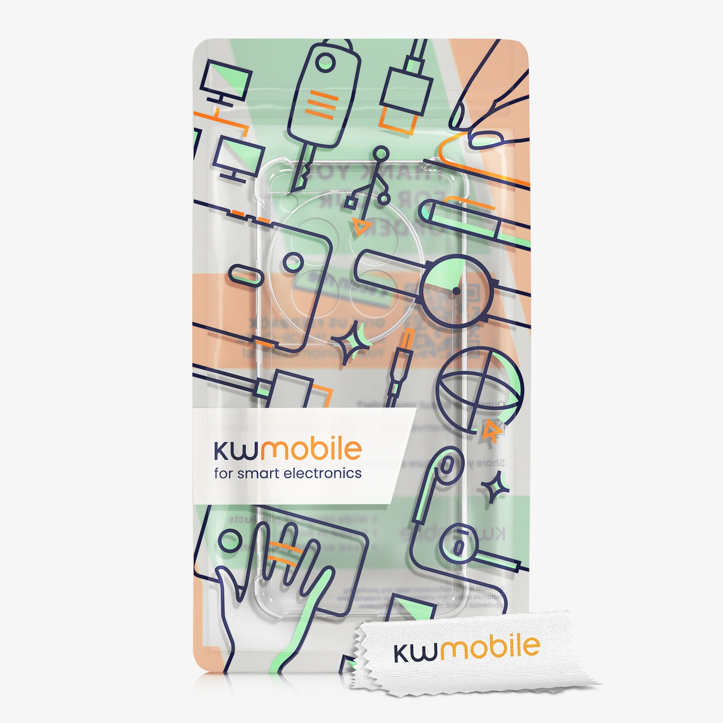 kwmobile Case Compatible with OnePlus 12 - Corner Protection - Protective Cover