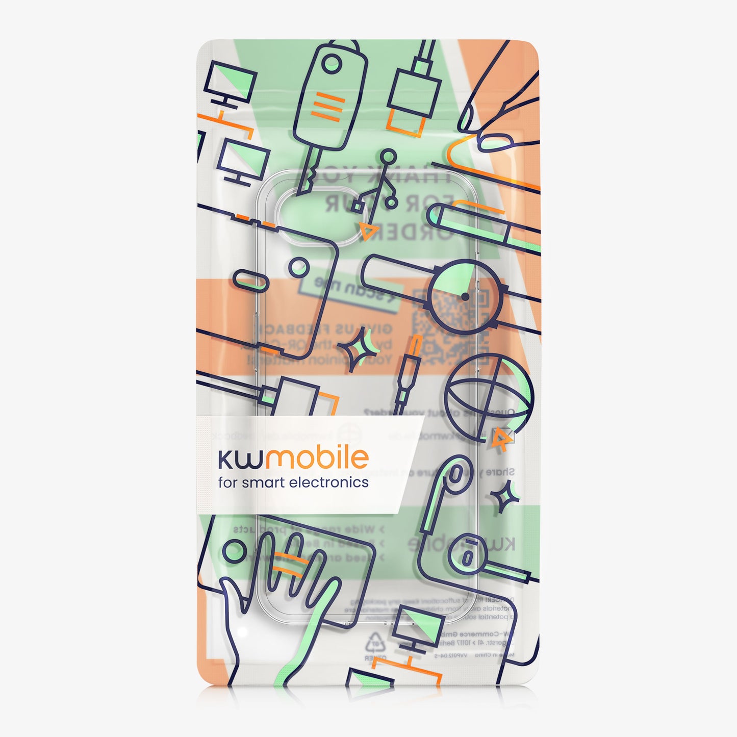 kwmobile Case compatible with Apple iPhone 17e / iPhone 16e