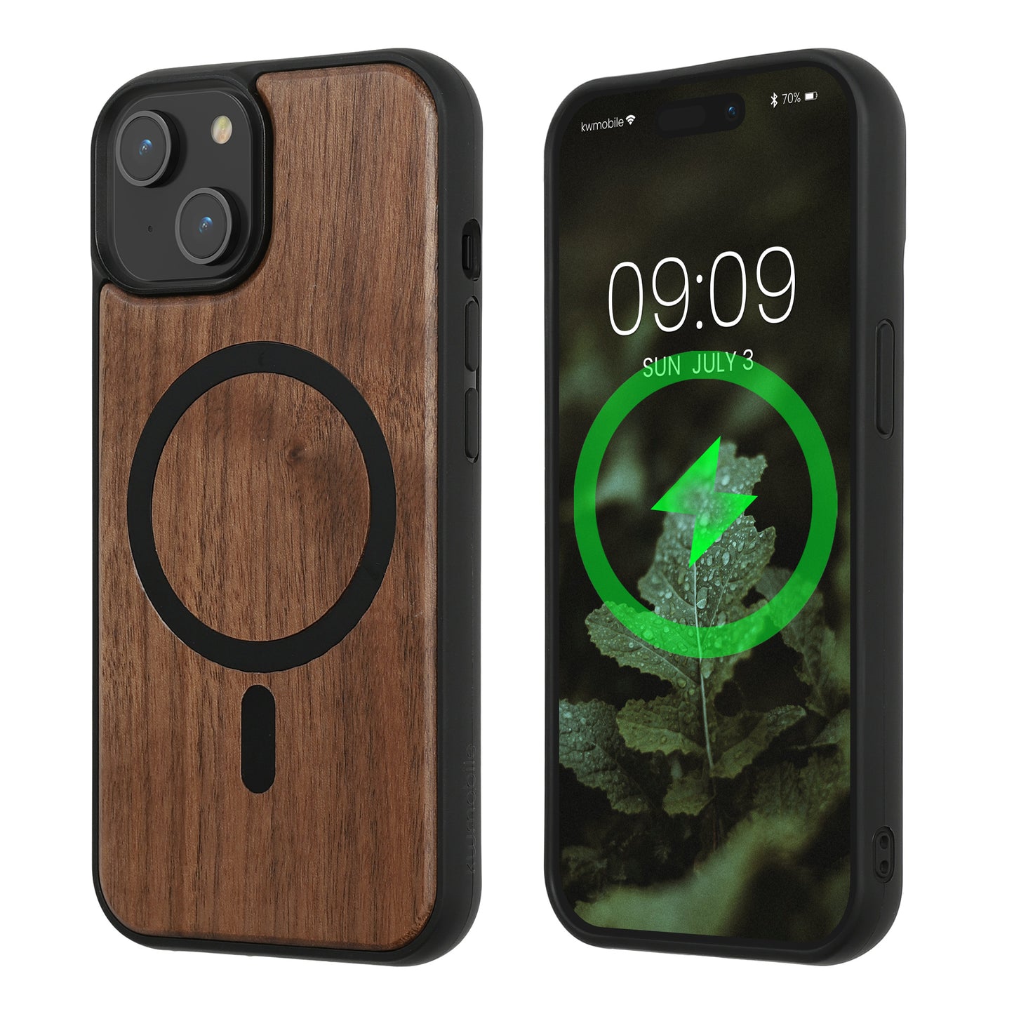 Case for Apple iPhone 15 Phone Cover - Wood TPU Cover