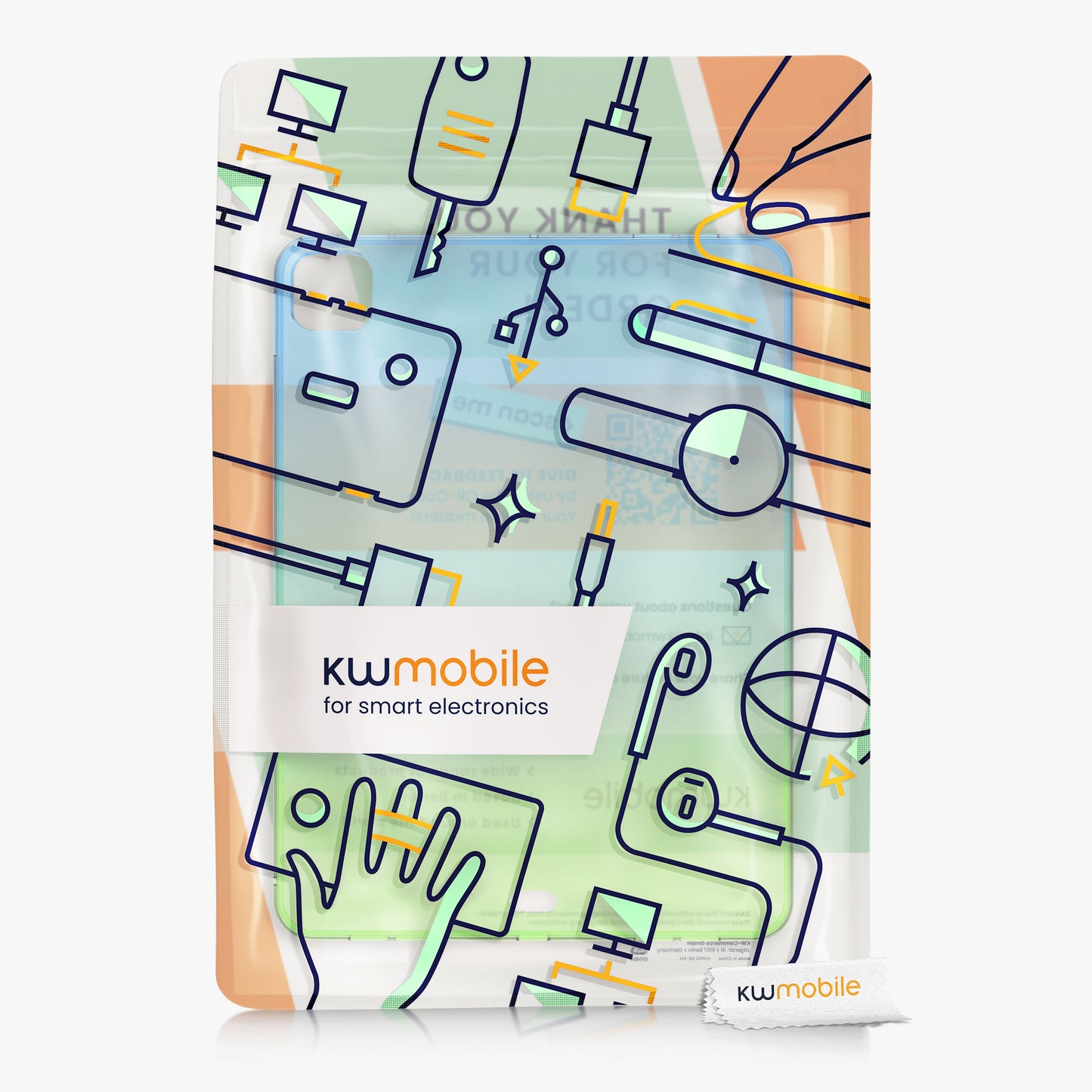 kwmobile Protective Case compatible with Apple iPad Pro 13" (2024) - Silicone Case - Tablet Cover