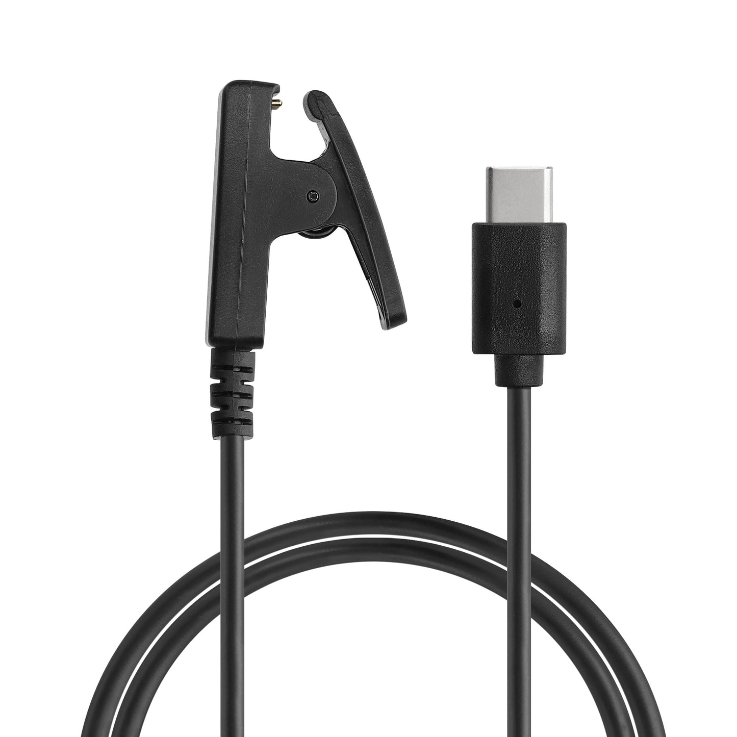kwmobile USB C Charging Cable compatible with Garmin vivomove Trend / Lily / HR / Forerunner 35 / 30 / 735XT Cable Charger Smart Watch Type C Replacement Cable Fitness Tracker Charging Cable