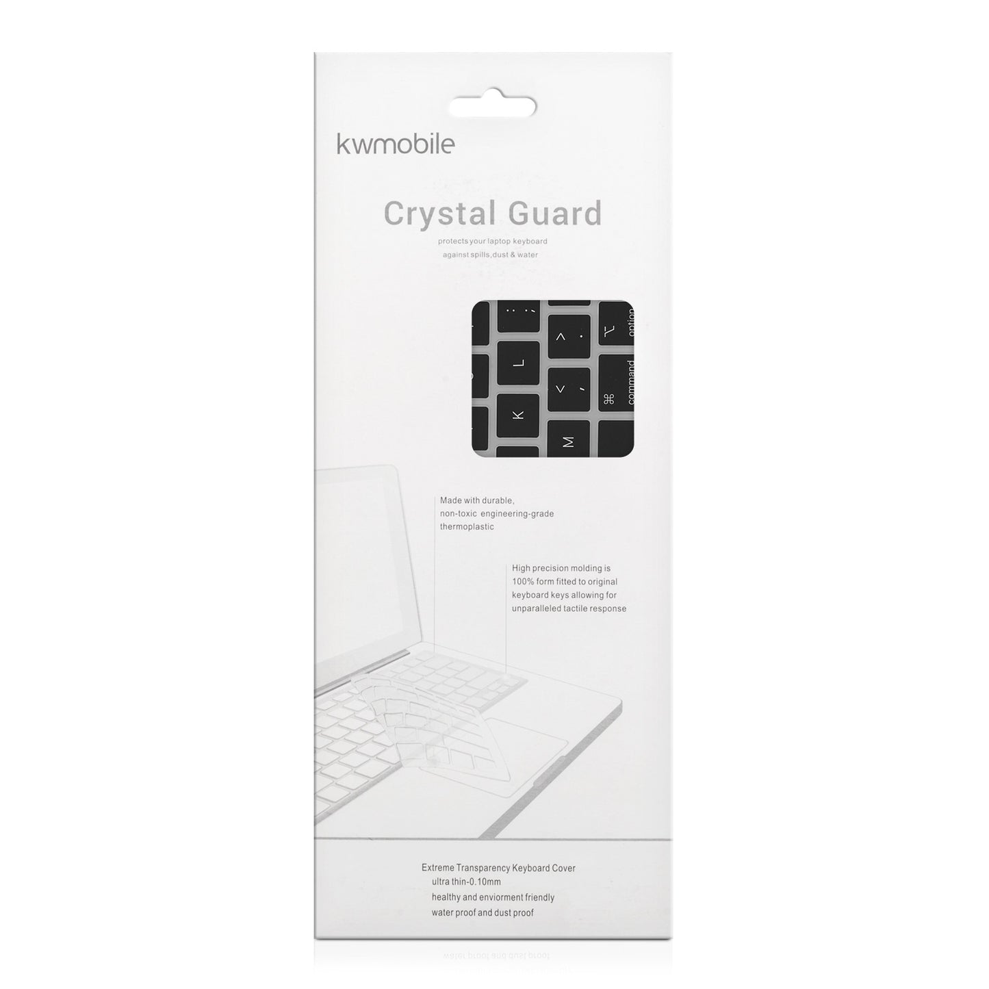 kwmobile Keyboard Protector for Apple MacBook Pro 16" (2023) M2 A2780 / M3 A2991 QWERTY US Keyboard Cover