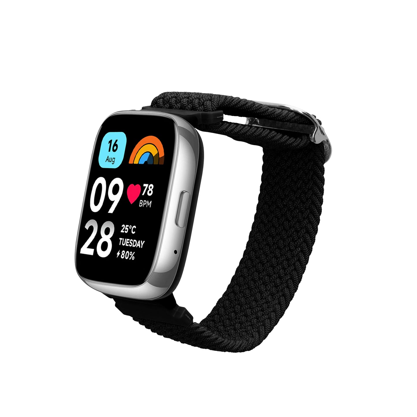 kwmobile Strap compatible with Xiaomi Redmi Watch 3 Active Fitness Tracker Sports Strap Band - Inner Dimensions from 14 - 22 cm