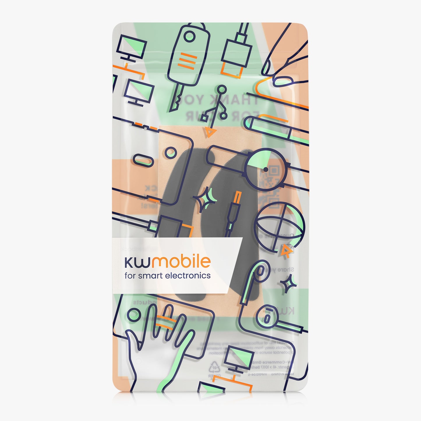kwmobile Mouse Feet Sticker compatible with Razer Viper Mini Replacement Gliders Mouse Feet precisely fitting Mouse Glides
