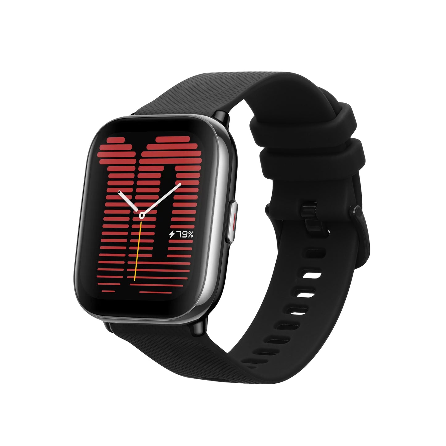 kwmobile Silicone Watch Strap for 20mm Amazfit Active 2 / 2 Square / Active Edge / Bip 3 / GTS 3 4 Band - Replacement Strap for Fitness Tracker - Smartwatch Replacement Band