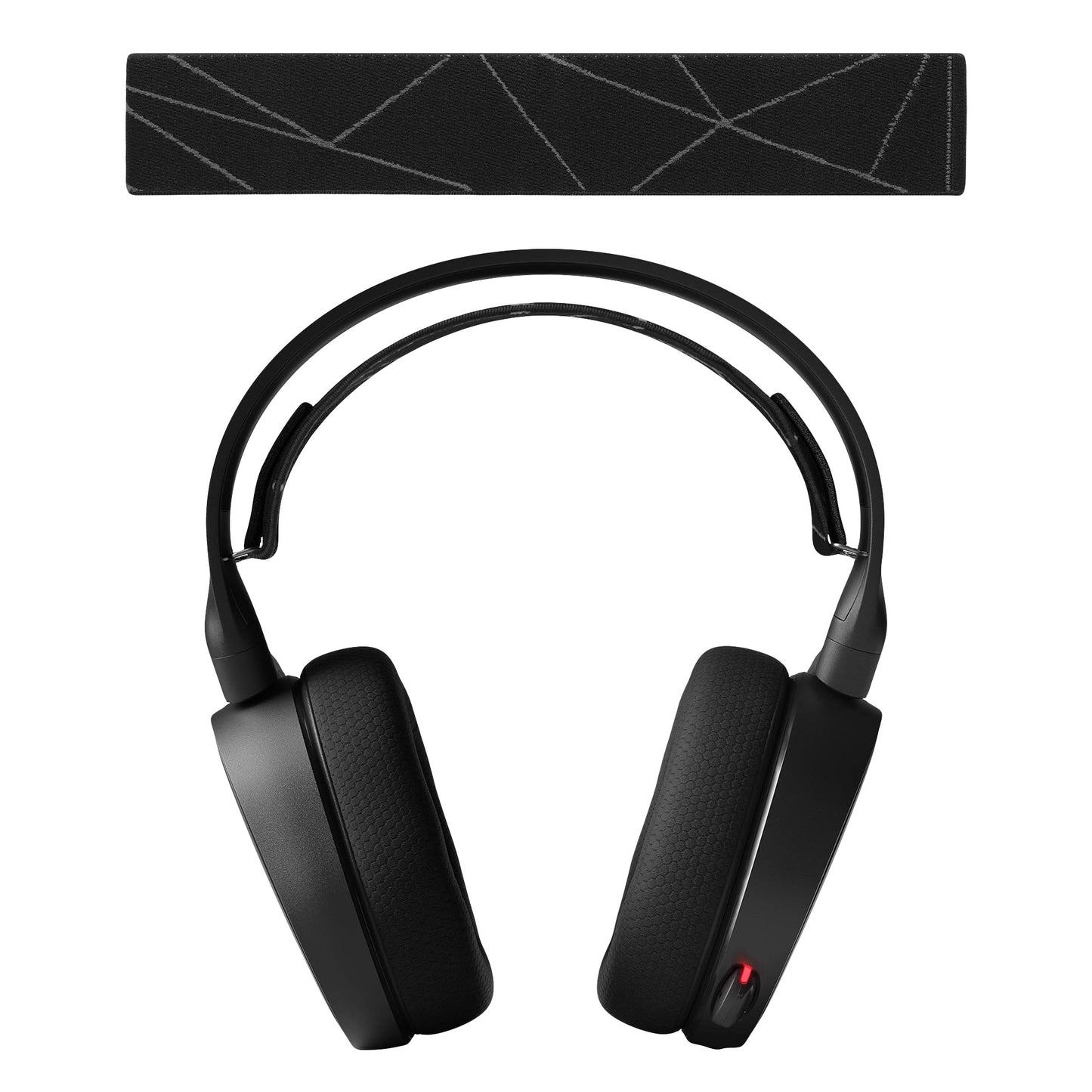 kwmobile Replacement Headband Pad compatible with SteelSeries Arctis 3 / Arctis 5 Headband Headphones Replacement Headband with Pad