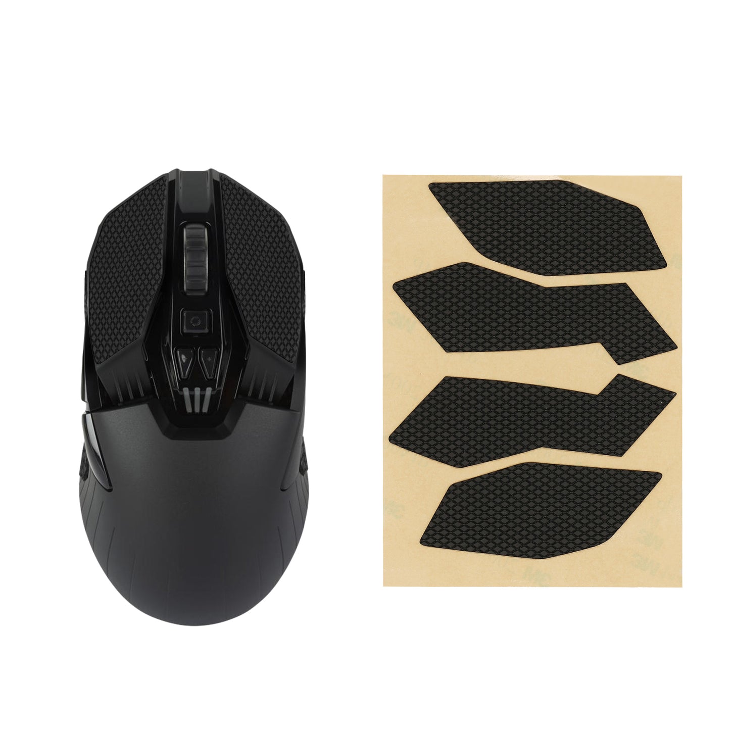 kwmobile Gaming Mouse Grip Tape for Logitech G903 / G900 Mouse Grip Tape Non-Slip Grip Tape for PC Mouse