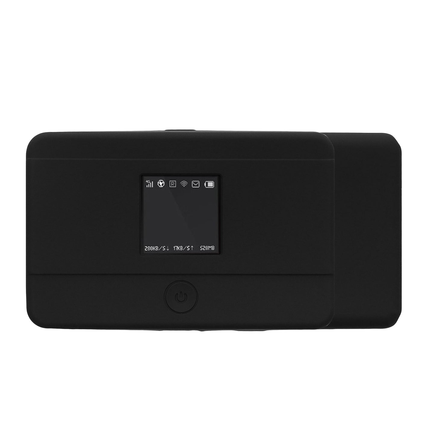 kwmobile Case Compatible with TP Link M7350 4G Case - Bag for Mobile Wi-Fi Router - Mobile Hotspot Cover - Wi-Fi Accessory