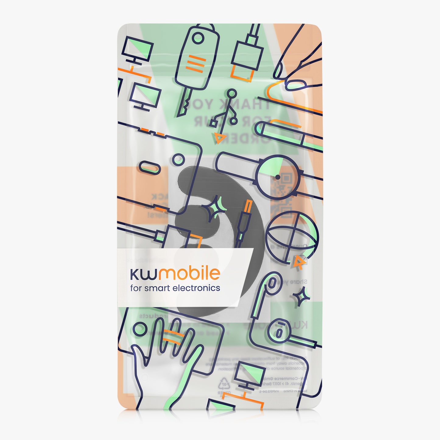 kwmobile Mouse Feet Stickers compatible with SteelSeries Rival 3 Replacement Gliders - Precisely Fitting Mouse Feet - Mouse Glides