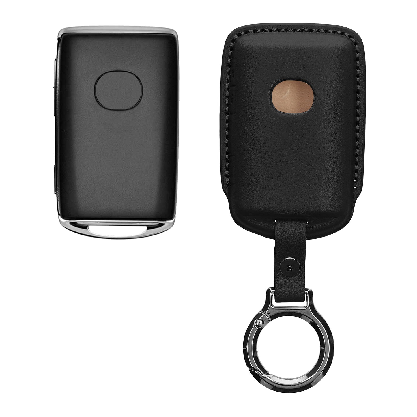 kwmobile Premium Car Key Protective Cover compatible with Mazda 3-button CX30 CX50 CX60 CX90 MX-30 Case Key Fob Bag