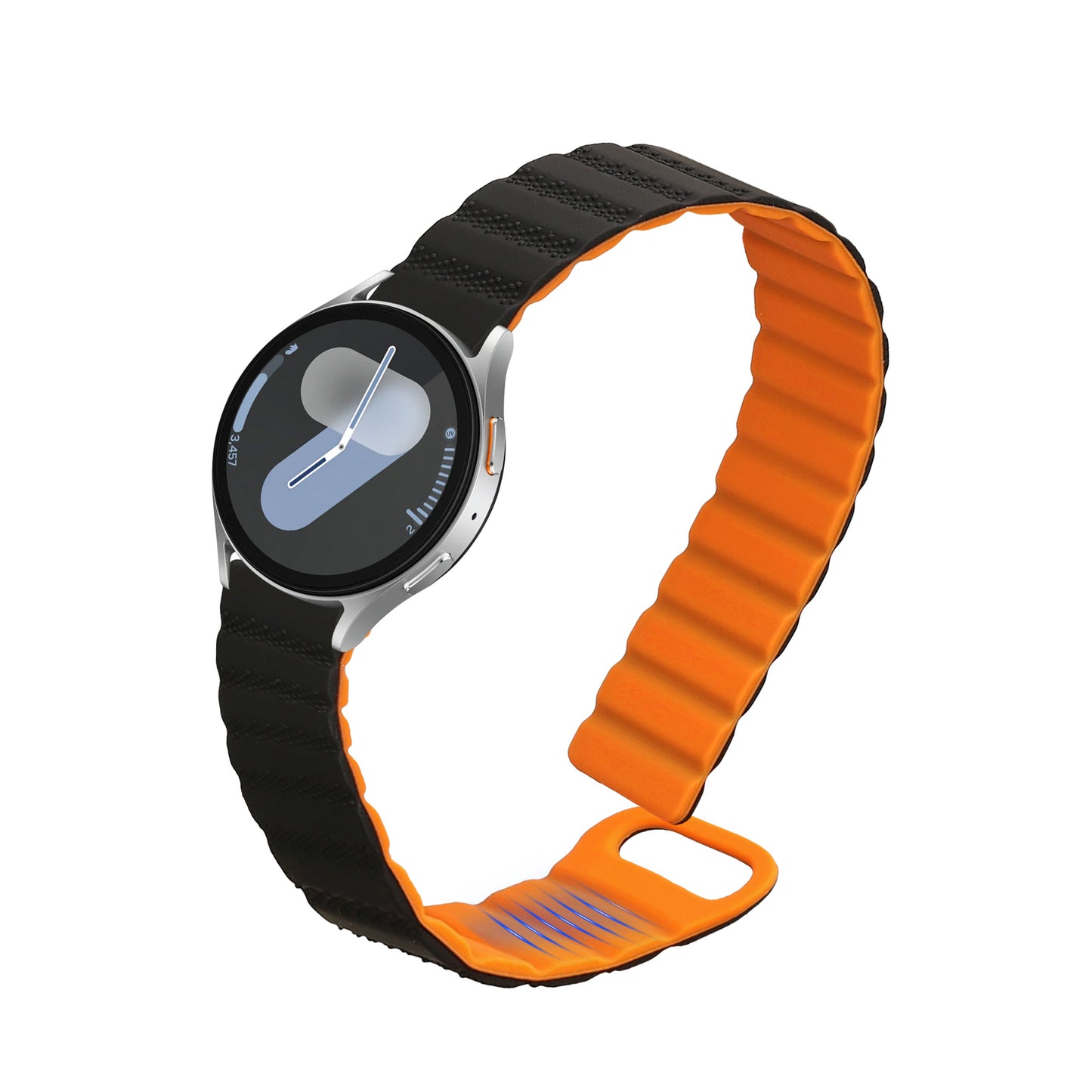 kwmobile Replacement Band compatible with Samsung Galaxy Watch 4 / 5 / 6 Galaxy Watch 7 / FE - Fitness Tracker Band with Magnetic Closure