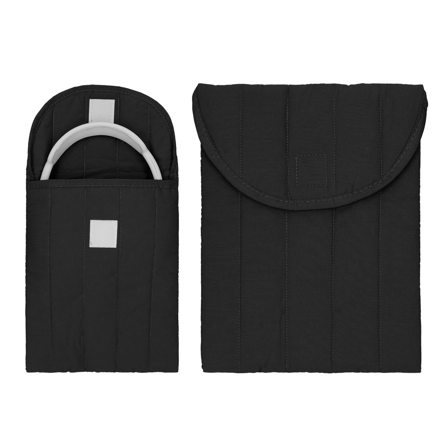 kwmobile Pouch for Headset / Over-Ear Headphones - Soft Headset Protective Case - Storage for Accessories - Cover
