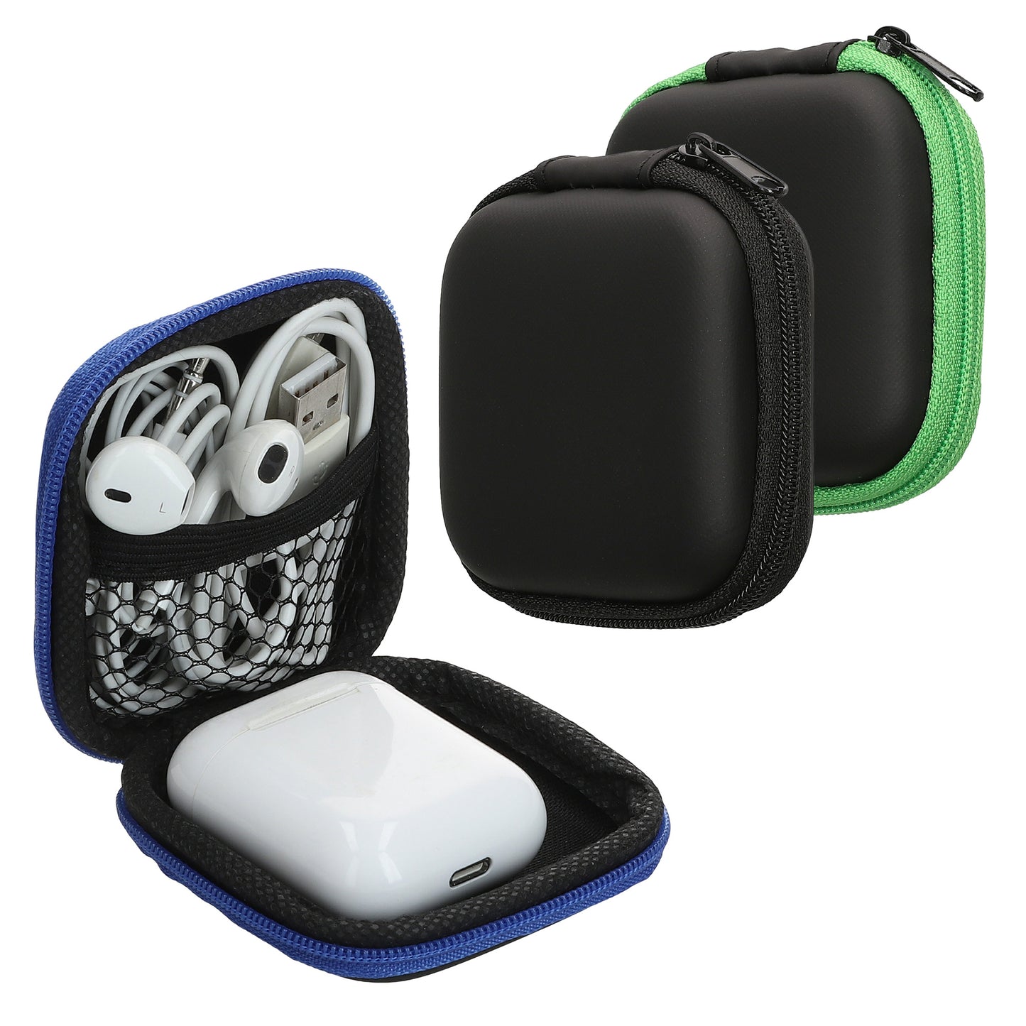 kwmobile In-Ear Headphones Case Earphones Pouch Cover for Headphones
