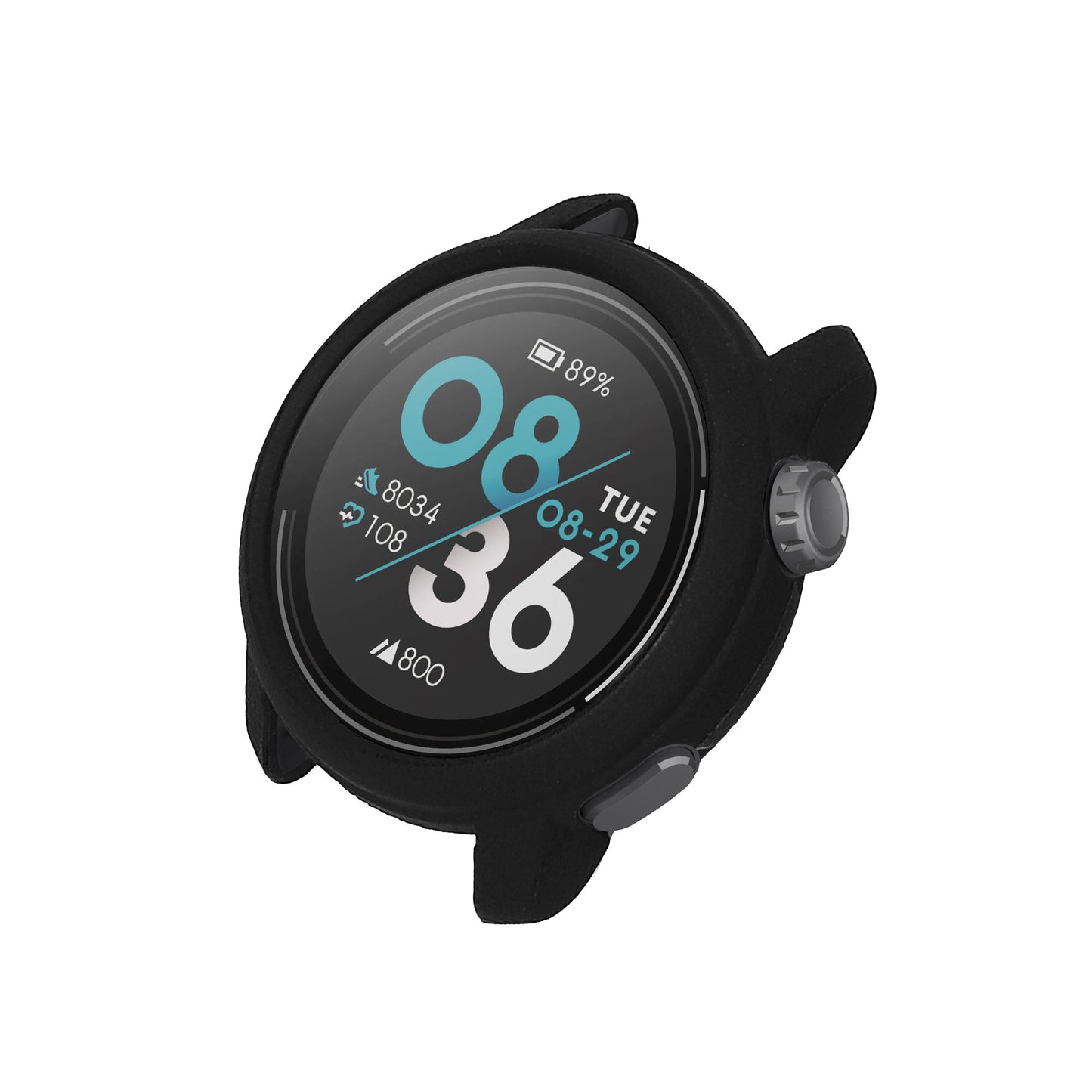 kwmobile Protective Case Compatible with COROS PACE 3 Case - Fitness Tracker Case - Soft Smartwatch Case