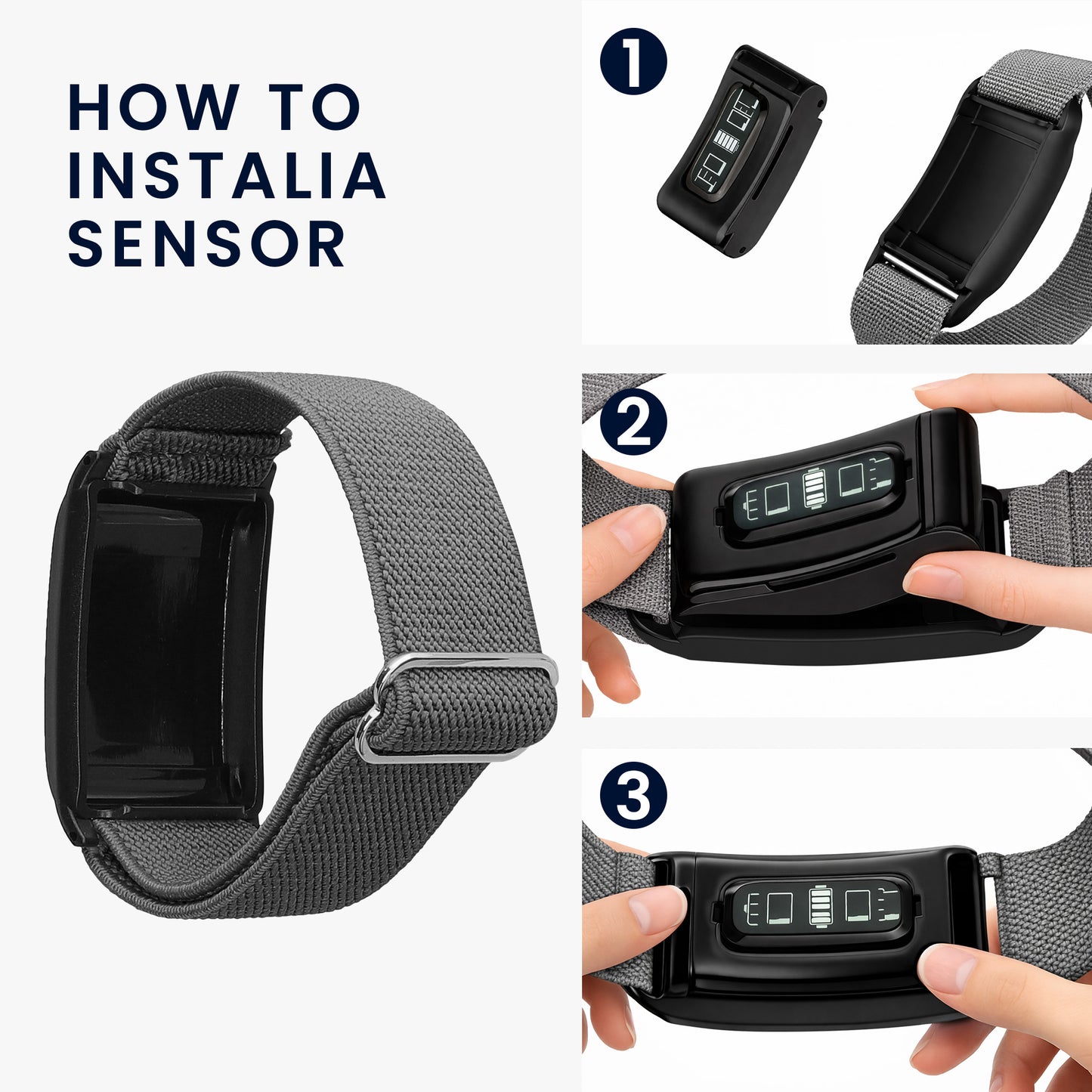 kwmobile Strap compatible with Whoop 5.0 / Whoop 4.0 / 3.0