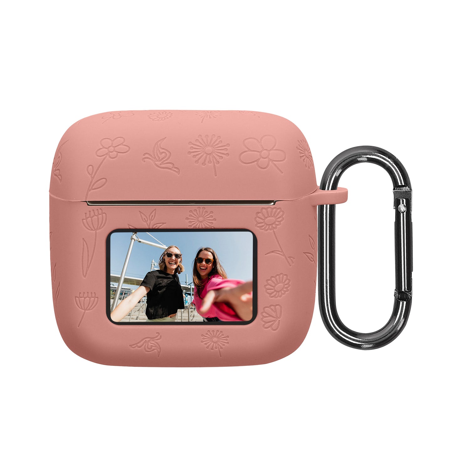 kwmobile Case for JBL Tour Pro 3 Case - Headphone Protective Cover with Carabiner