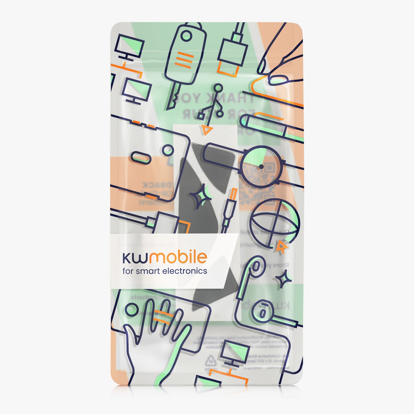 kwmobile Mouse Feet Sticker compatible with Logitech M720 Triathlon Replacement Gliders Mouse Feet Precision Fit Mouse Glides