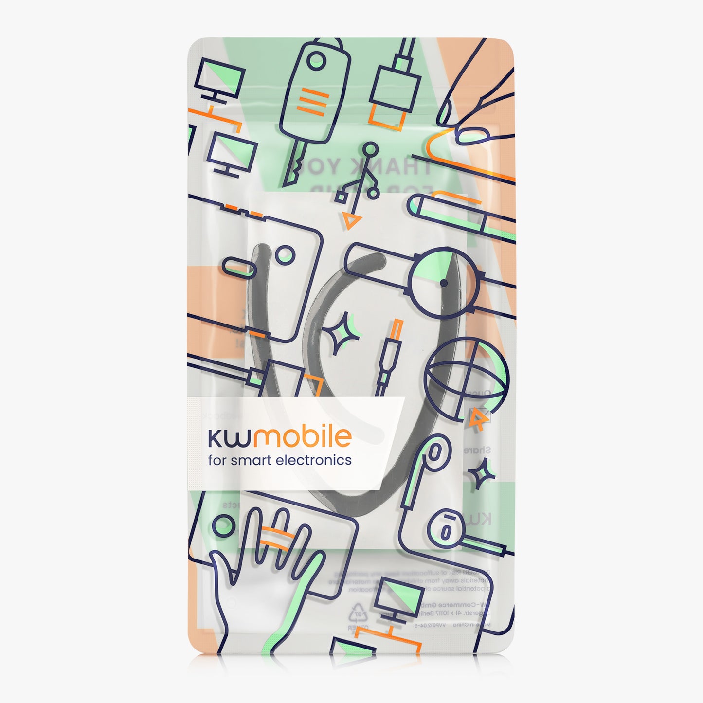 kwmobile Mouse Feet Sticker compatible with Logitech MX Vertical Replacement Gliders Mouse Feet Perfectly Fitting Mouse Glides