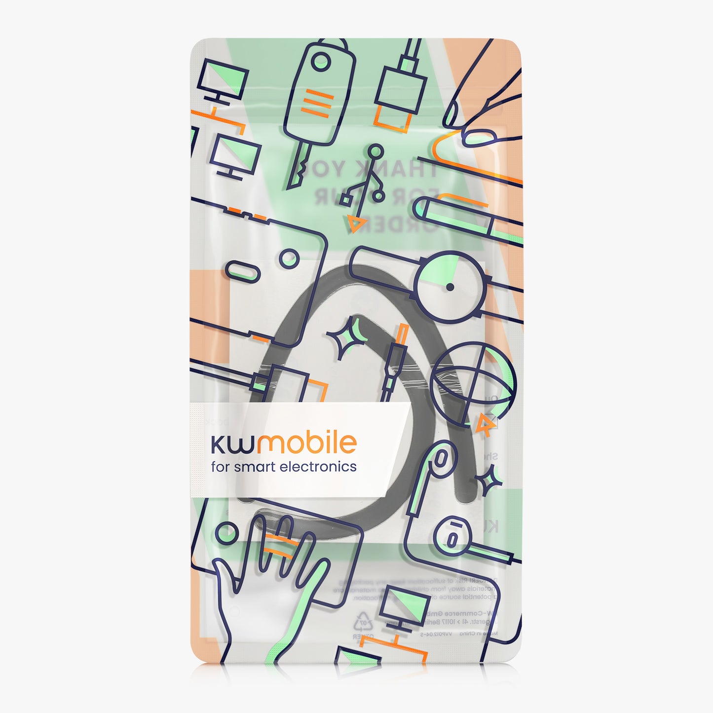 kwmobile Mouse Feet Sticker compatible with Logitech Lift Vertical Replacement Glides - Precisely Fitting Mouse Feet - Mouse Glides