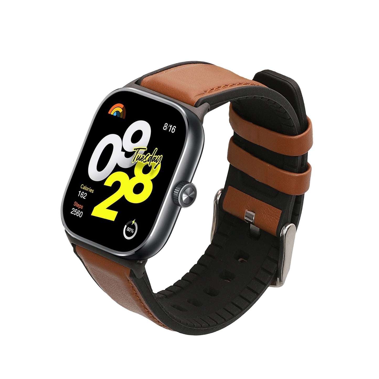 kwmobile Watch Strap for Xiaomi Redmi Watch 5 & 4 / Smart Band 8 Pro / Smart Band 9 Pro - Fitness Tracker Replacement Wristband with Clasp - Smartwatch Replacement Strap