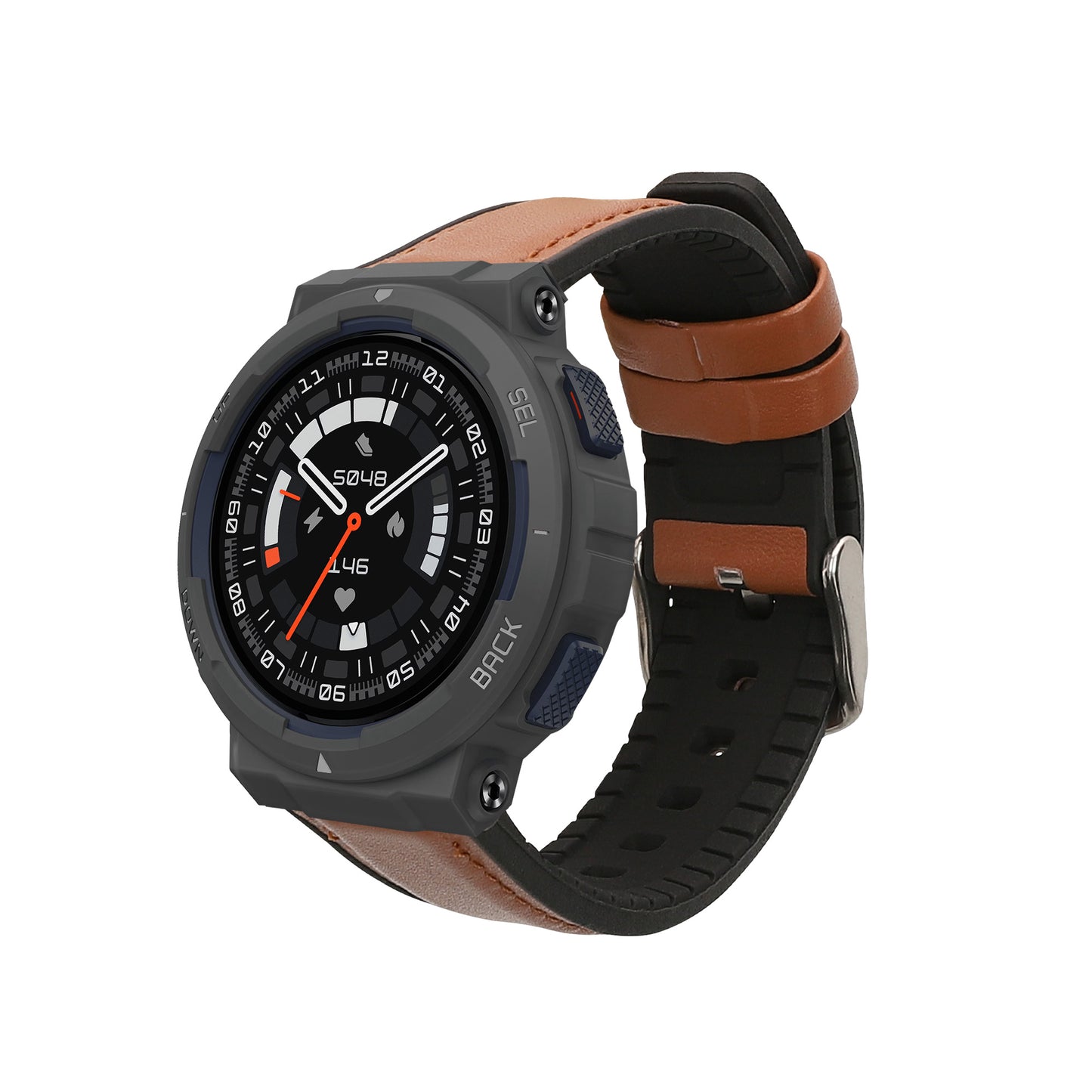 kwmobile Replacement Strap Compatible with Amazfit Active Edge (A2212) / Active Edge (A2213) Strap - Fitness Tracker Sports Band with Watch Clasp