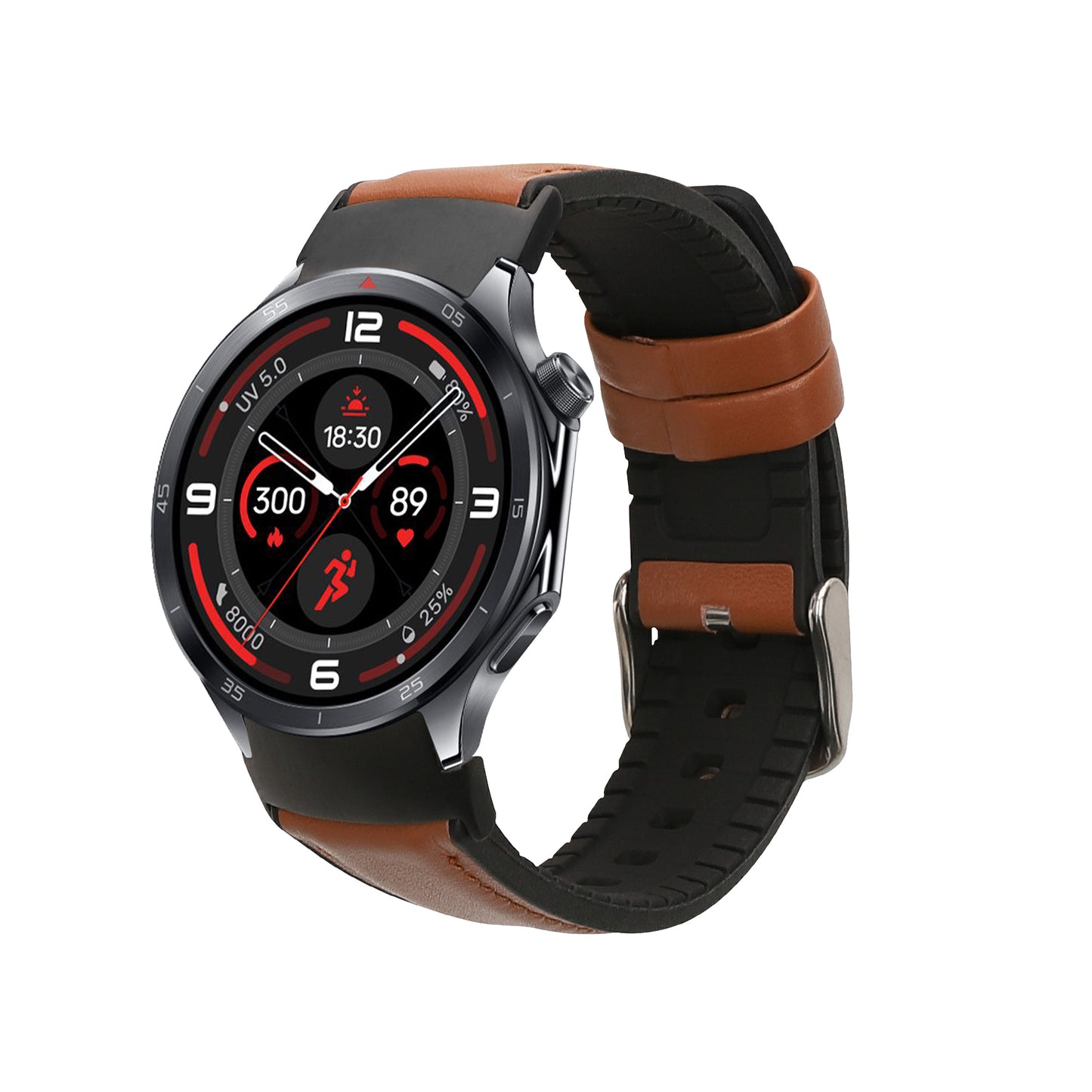 kwmobile Watch Strap for OnePlus Watch 3 / 2 / 2R / Oppo Watch X2 Wristband Replacement Strap for Fitness Tracker with Watch Clasp Smartwatch Replacement Strap
