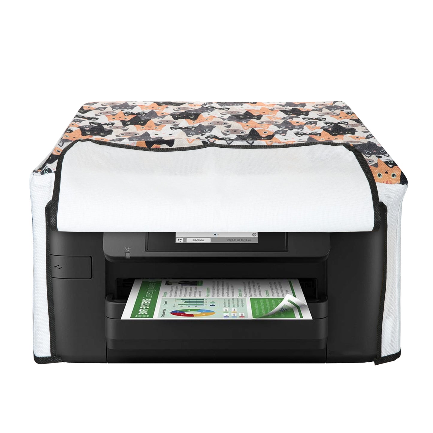 kwmobile Cover compatible with Epson Workforce WF-4820 Case Bag for Printer Dust Cover Protective Hood Protective Cover