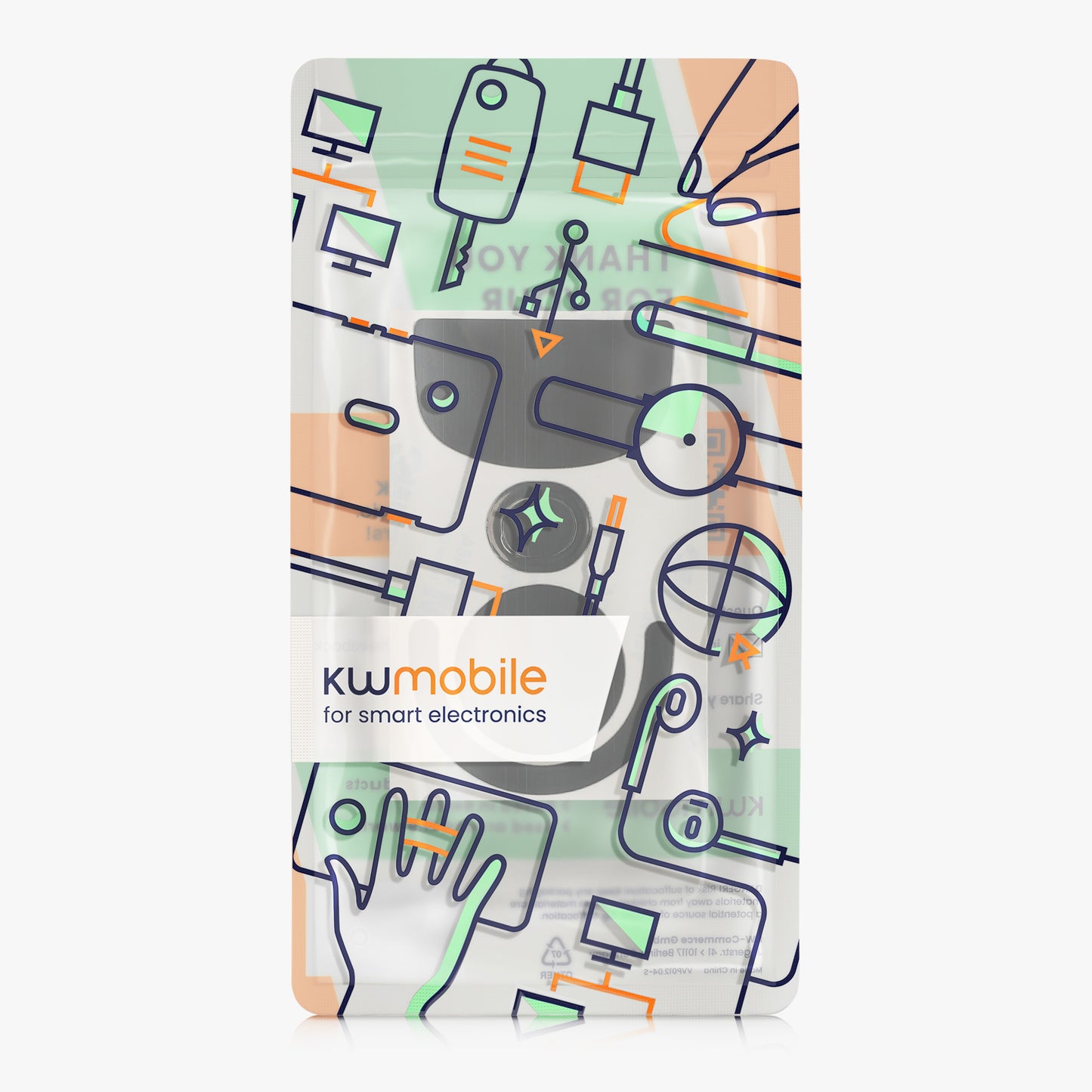 kwmobile Mouse Feet Sticker compatible with Logitech PRO X SUPERLIGHT 2C Replacement Glider Mouse Feet precise fit Mouse Glides