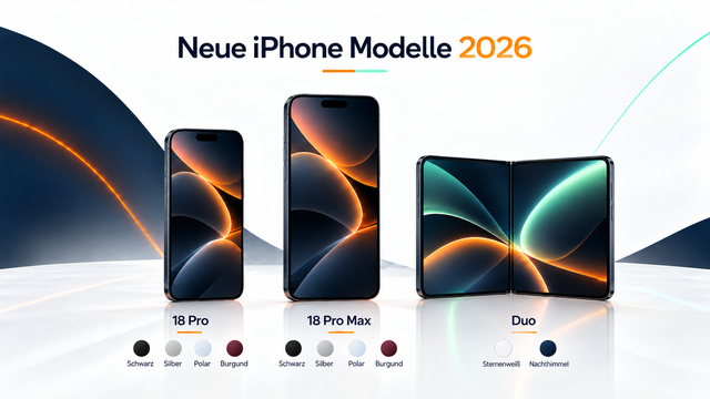 iPhone 18 und iPhone Duo – Infos zu Erscheinungsdatum und Preisen