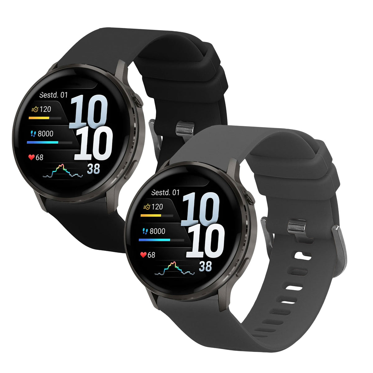 Silikon-Ersatzarmband mit QuickFit-Anschluss für eine Garmin-Smartwatch – Ratgeber von kwmobile