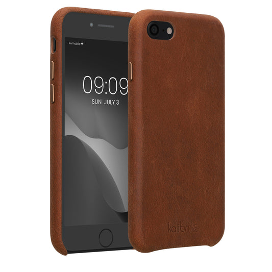 Leather Case compatible with Apple iPhone SE (2022) / iPhone SE (2020) / iPhone 8 / iPhone 7