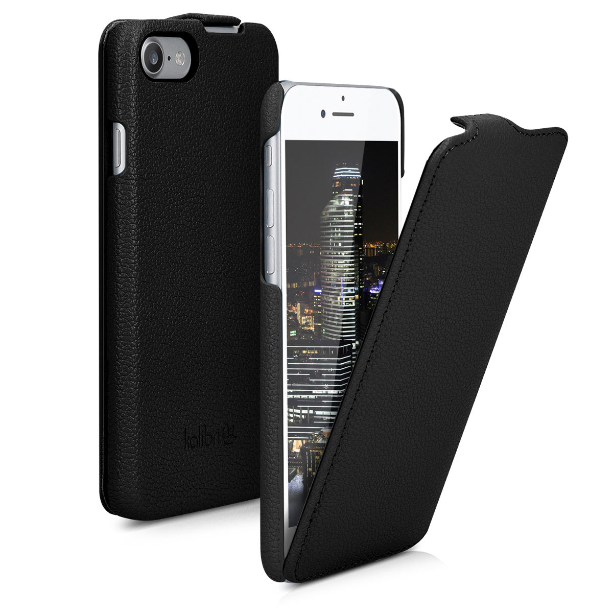 kalibri Flip Case Ultra Slim compatible with Apple iPhone SE (2022) / iPhone SE (2020) / iPhone 8 / iPhone 7