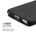 kalibri Flip Case Ultra Slim compatible with Apple iPhone SE (2022) / iPhone SE (2020) / iPhone 8 / iPhone 7
