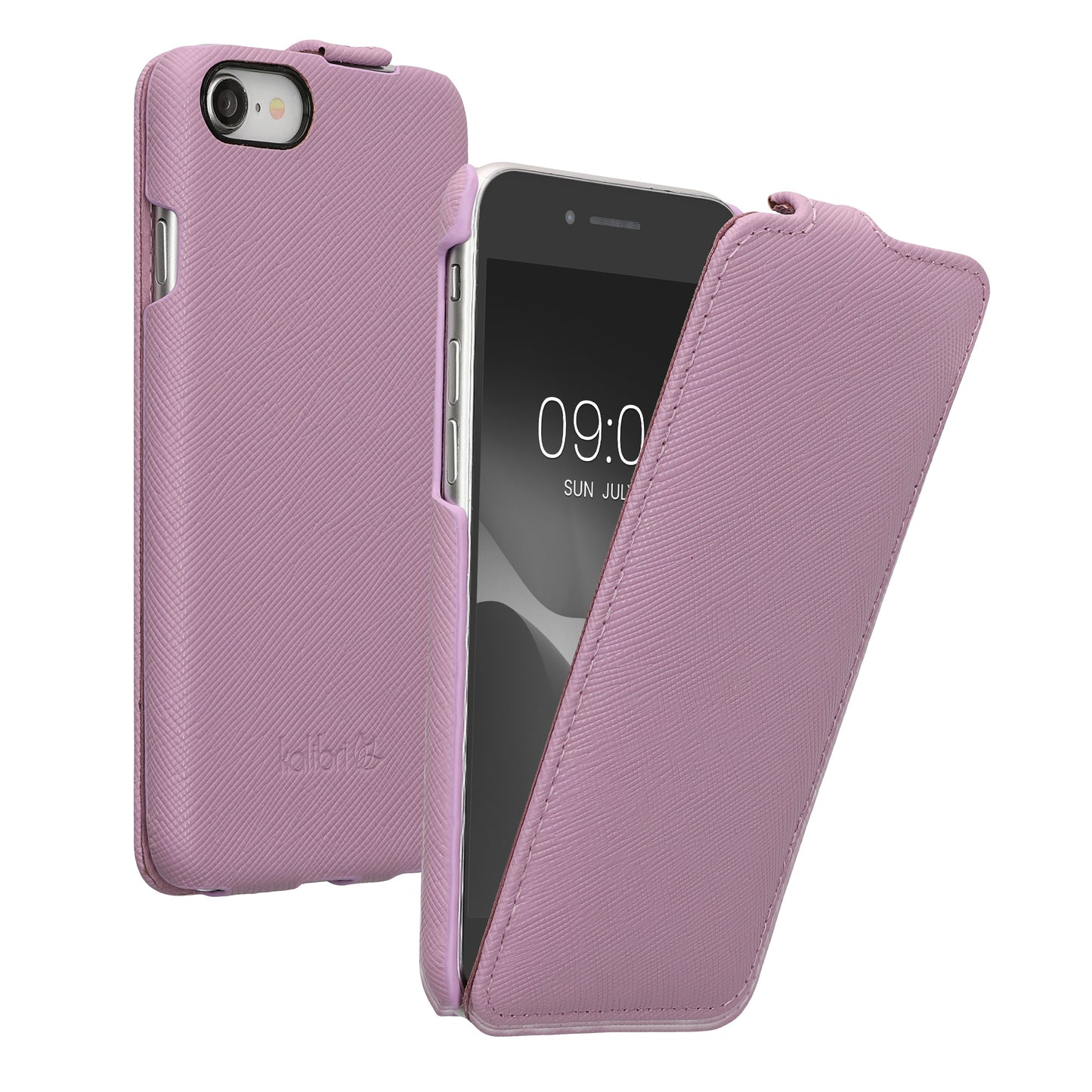 kalibri Flip Case Ultra Slim compatible with Apple iPhone SE (2022) / iPhone SE (2020) / iPhone 8 / iPhone 7