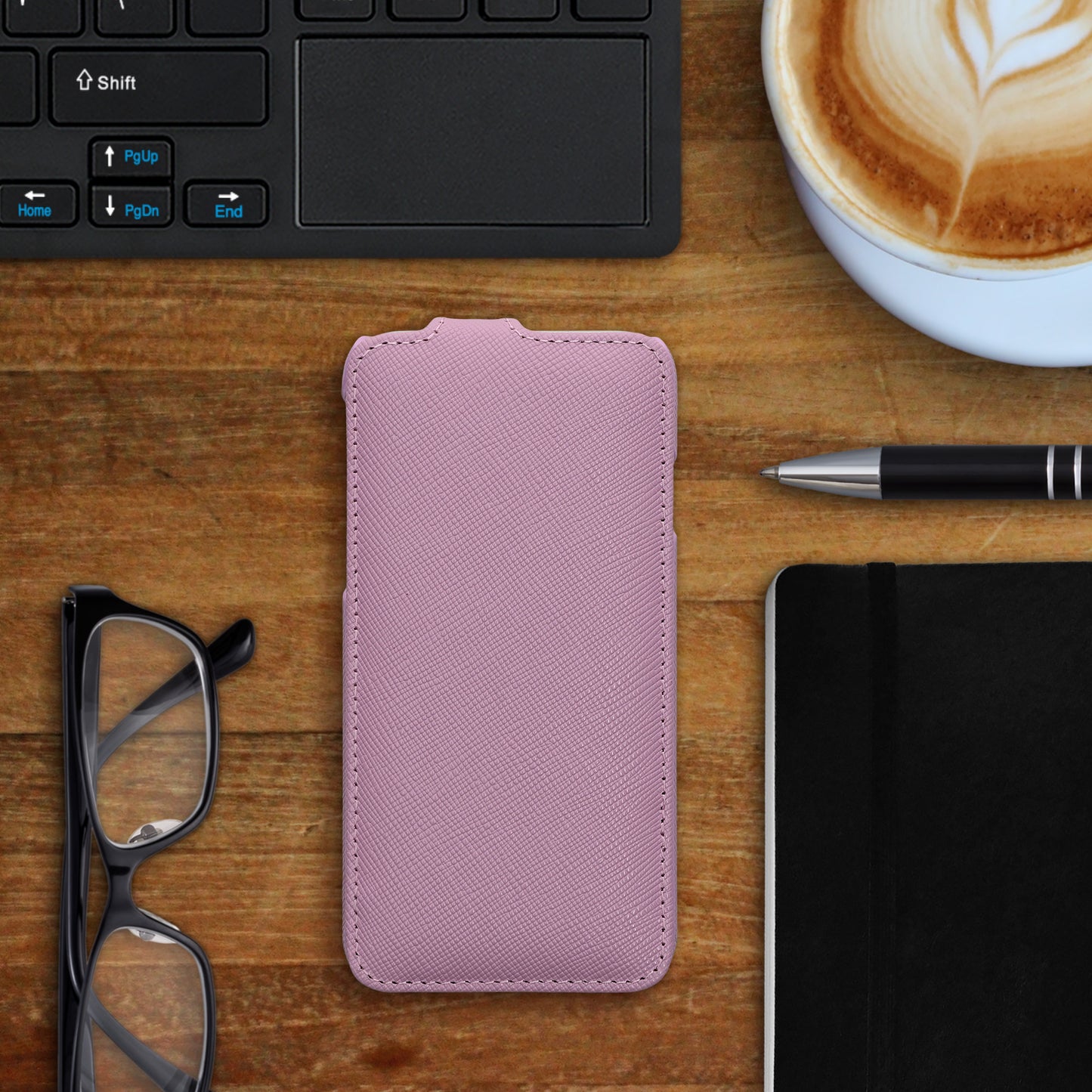 kalibri Flip Case Ultra Slim compatible with Apple iPhone SE (2022) / iPhone SE (2020) / iPhone 8 / iPhone 7