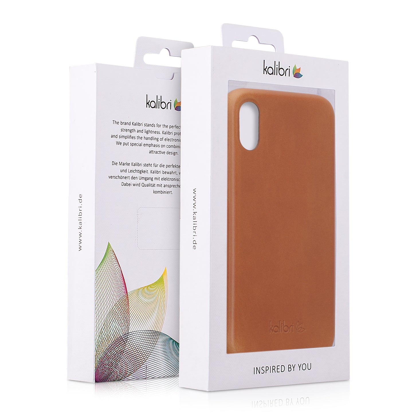 kalibri Schutzhülle kompatibel mit Apple iPhone X - Hardcover Handy Cover Case