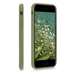 Handyhülle für Apple iPhone SE (2022) / iPhone SE (2020) / iPhone 8 / iPhone 7 Naturfaser Matt